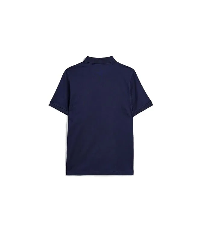 Поло Vineyard Vines Kids Edgartown Pique, Blue Blazer — фото 2