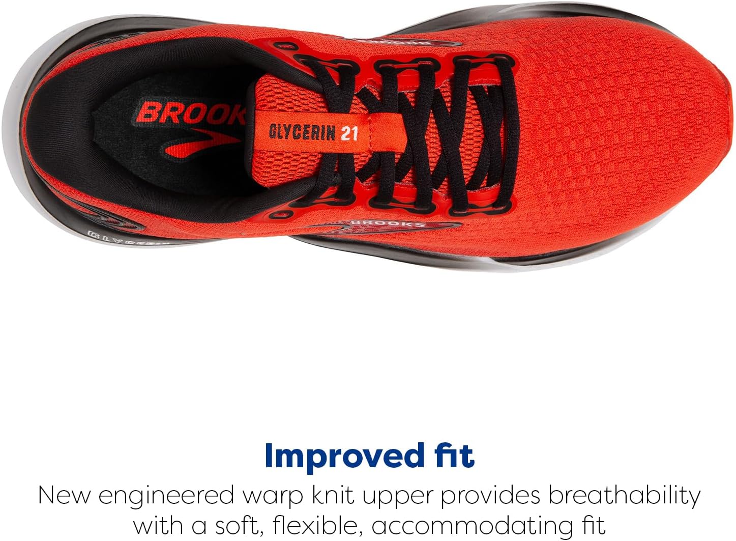 Мужские кроссовки Brooks Glycerin 21 Neutral для бега, черный — фото 4
