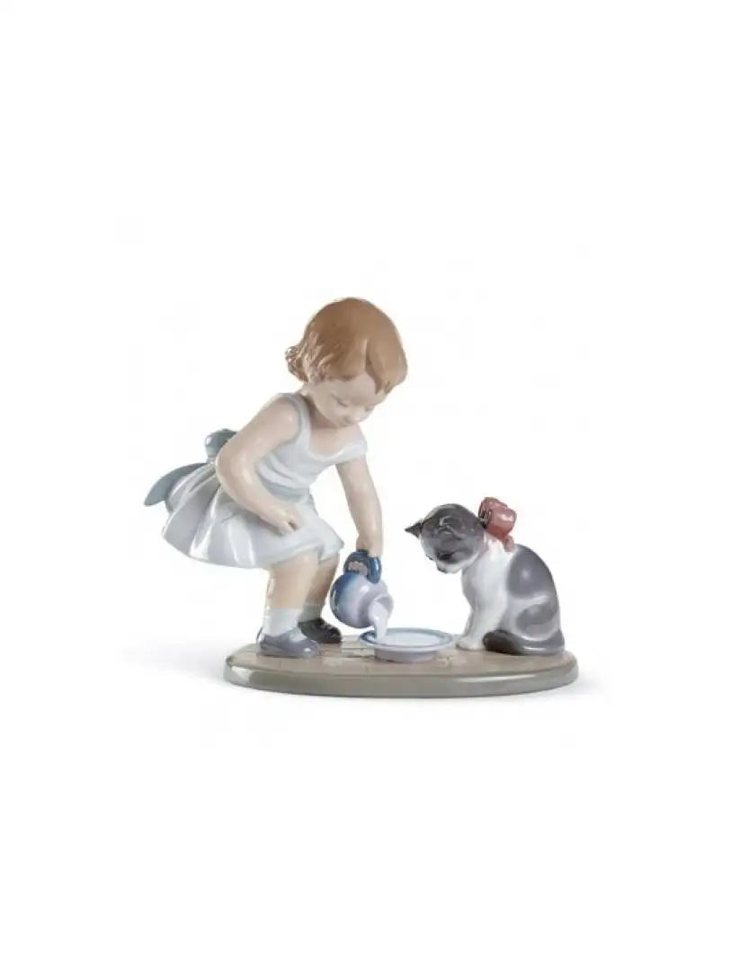 

Статуэтка Kitty's Breakfast Time Lladro