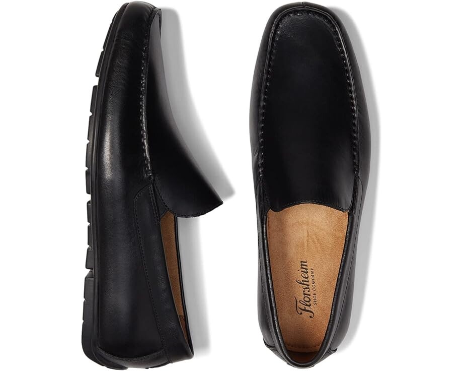 

Лоферы Florsheim Talladega Moc Toe Venetian Driver, цвет Black Smooth