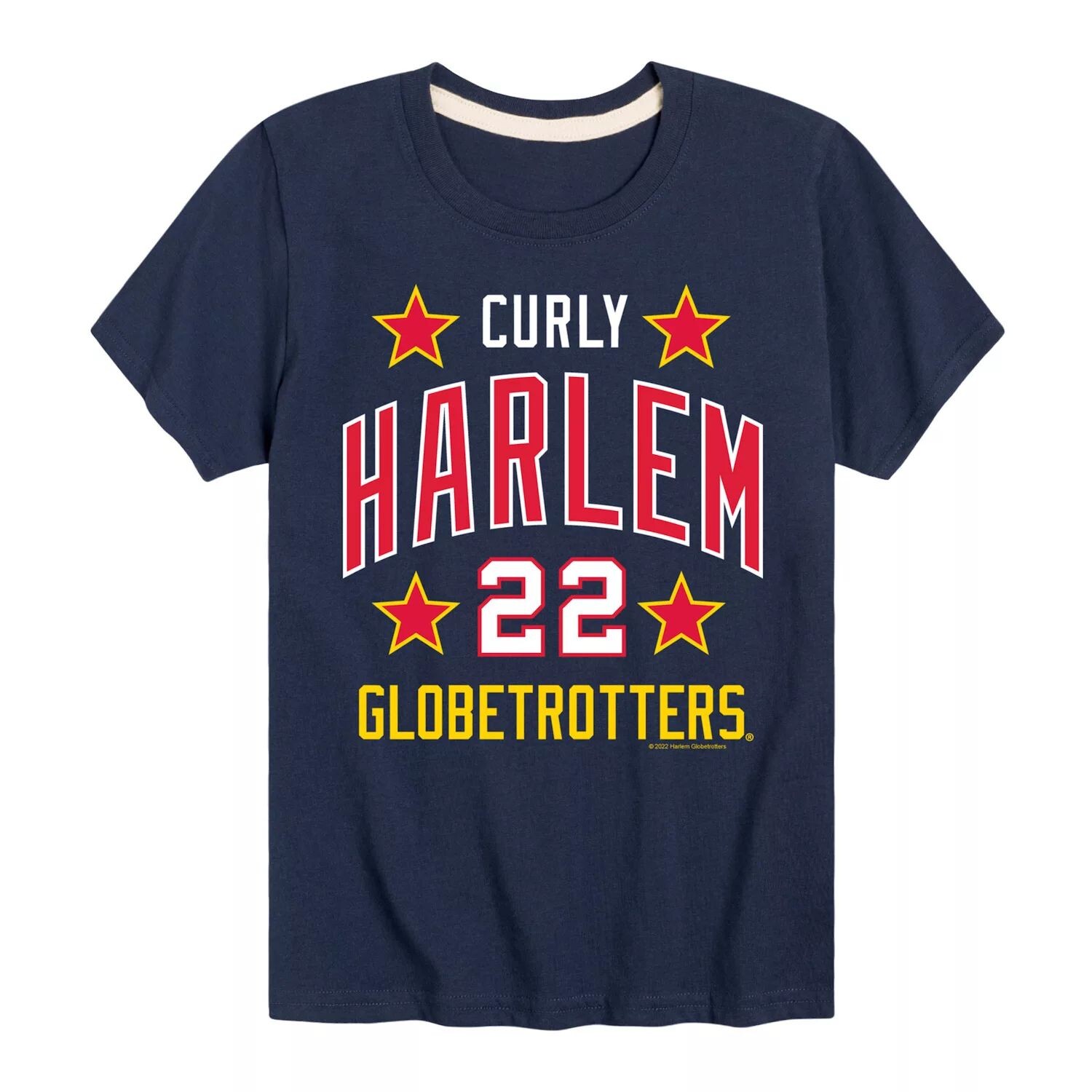 

Футболка с фигурным рисунком Harlem Globetrotters для мальчиков 8–20 лет Licensed Character, синий