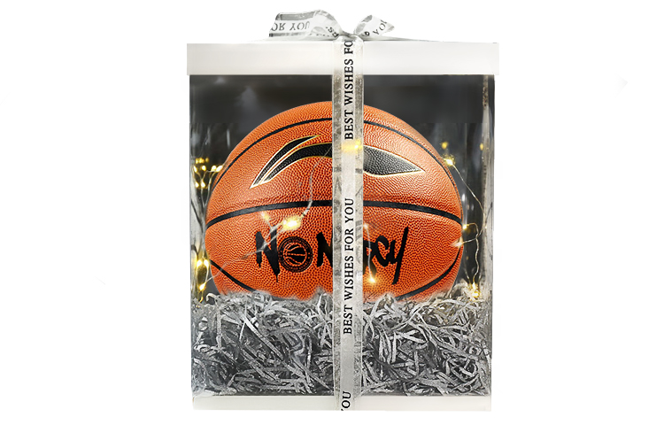 

LINING Коллекция CBA баскетбольный мяч PU коричневый размер 7 тренировочный соревновательный