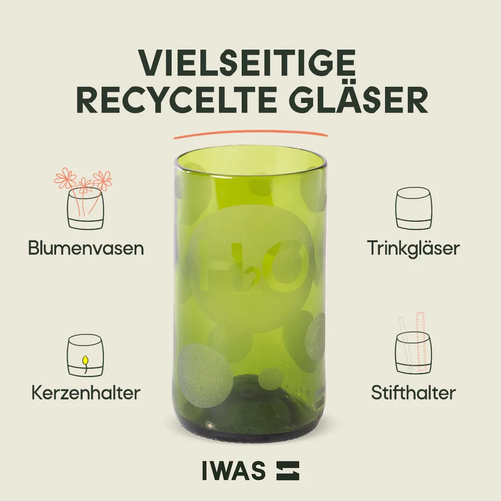 

Стаканы IWAS, зеленый