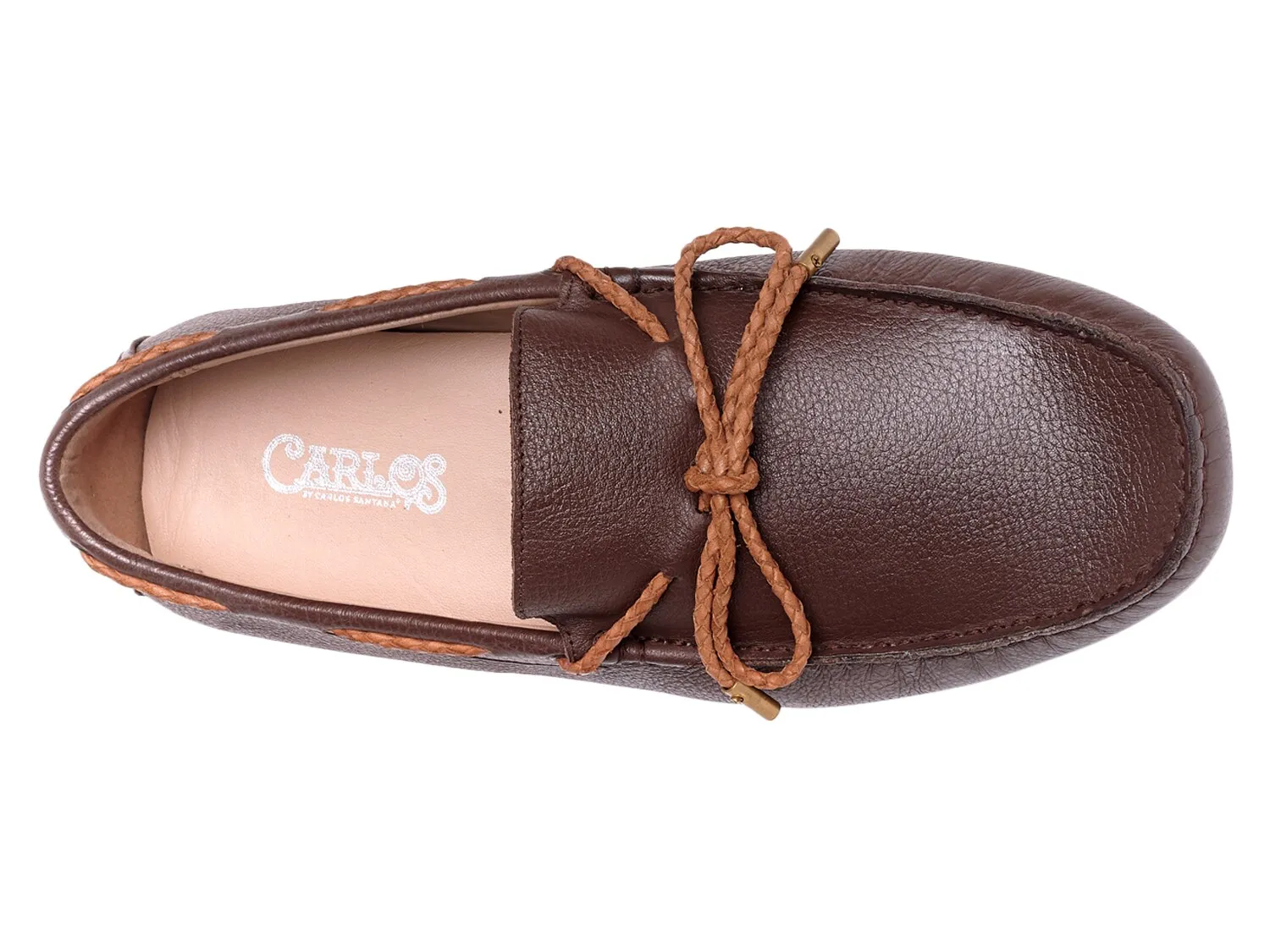 Лоферы SFO Loafer Carlos By Carlos Santana, темно-коричневый — фото 4