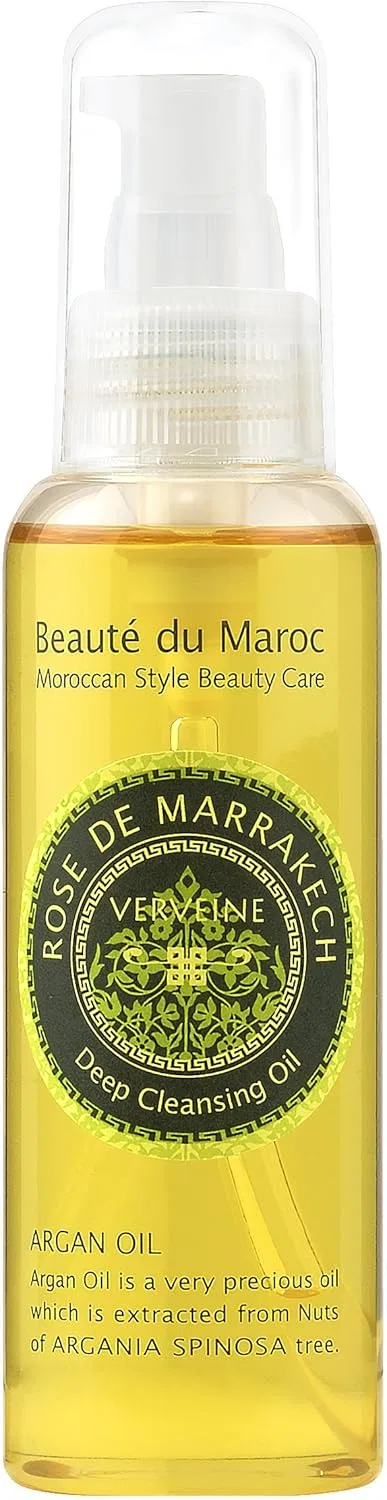 Гидрофильное масло Rose De Marrakech — Масло для снятия макияжа Deep Cleansing Oil с аргановым маслом и вербеной, 120 мл