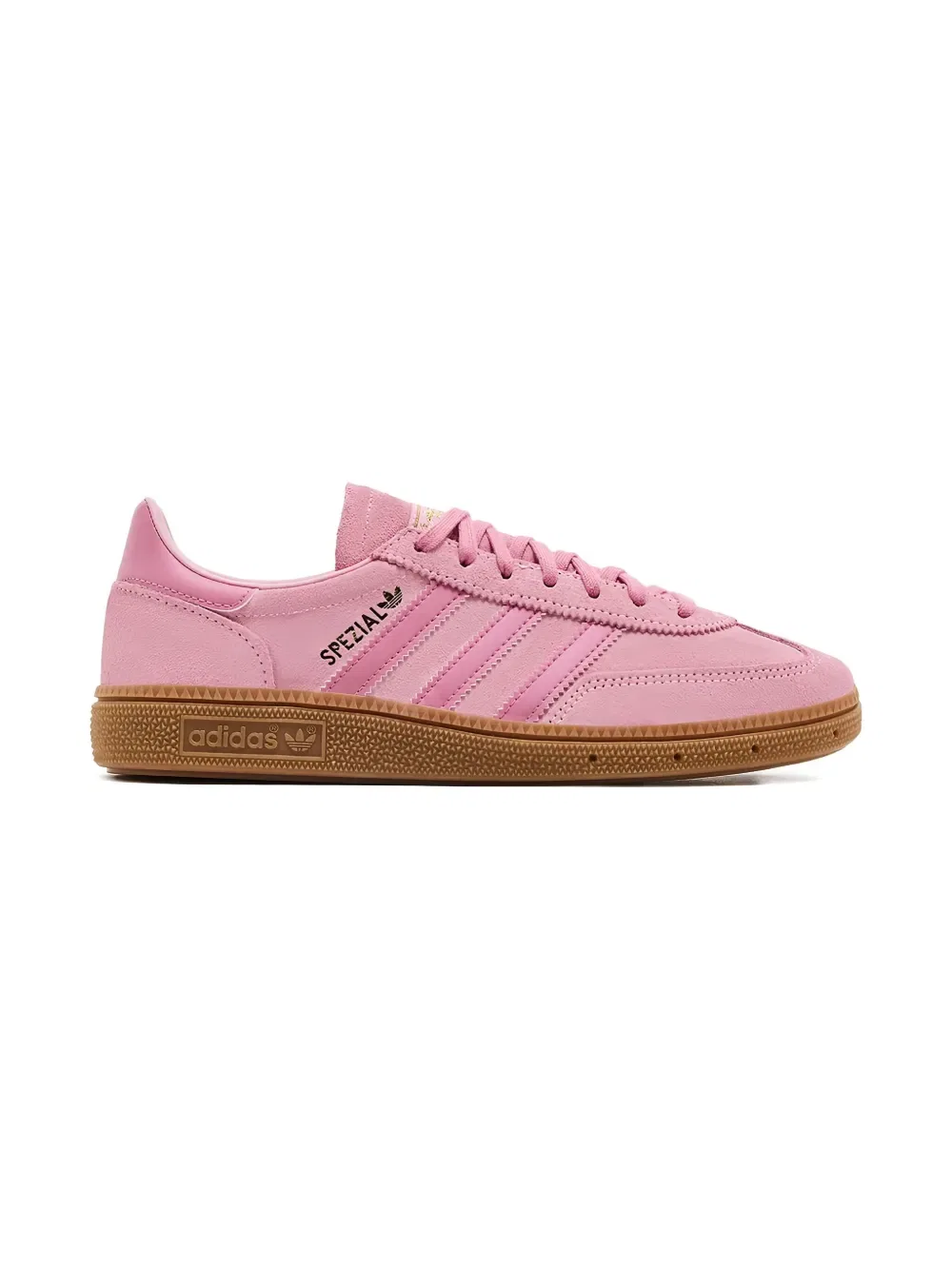 Кроссовки Handball Special "Glow Pink/Rose Tone/Gum 3" Adidas, розовый — фото 2