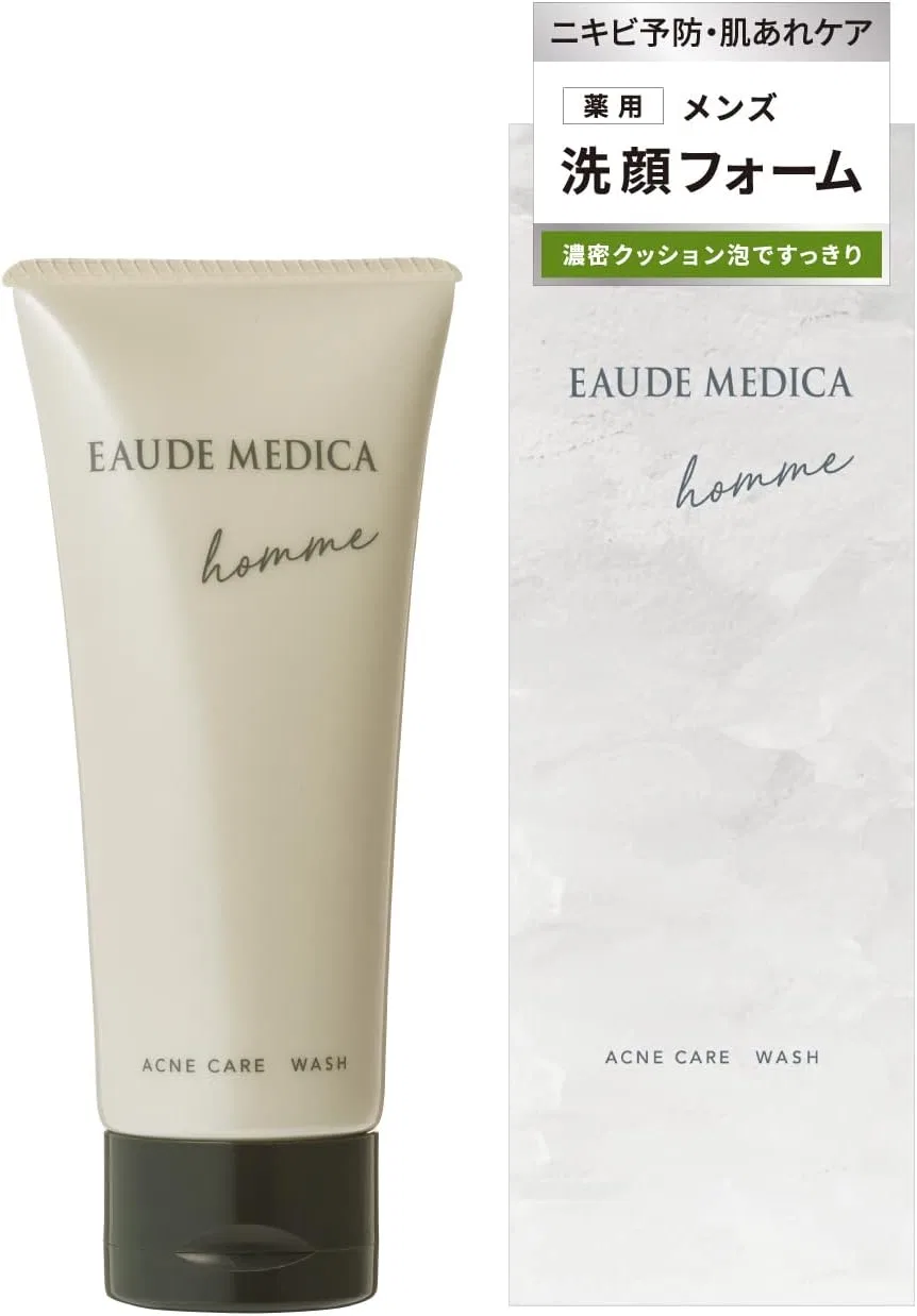Пенка для умывания Eau de Medica Homme — Для мужчин с цитрусово-цветочным ароматом, 80 г
