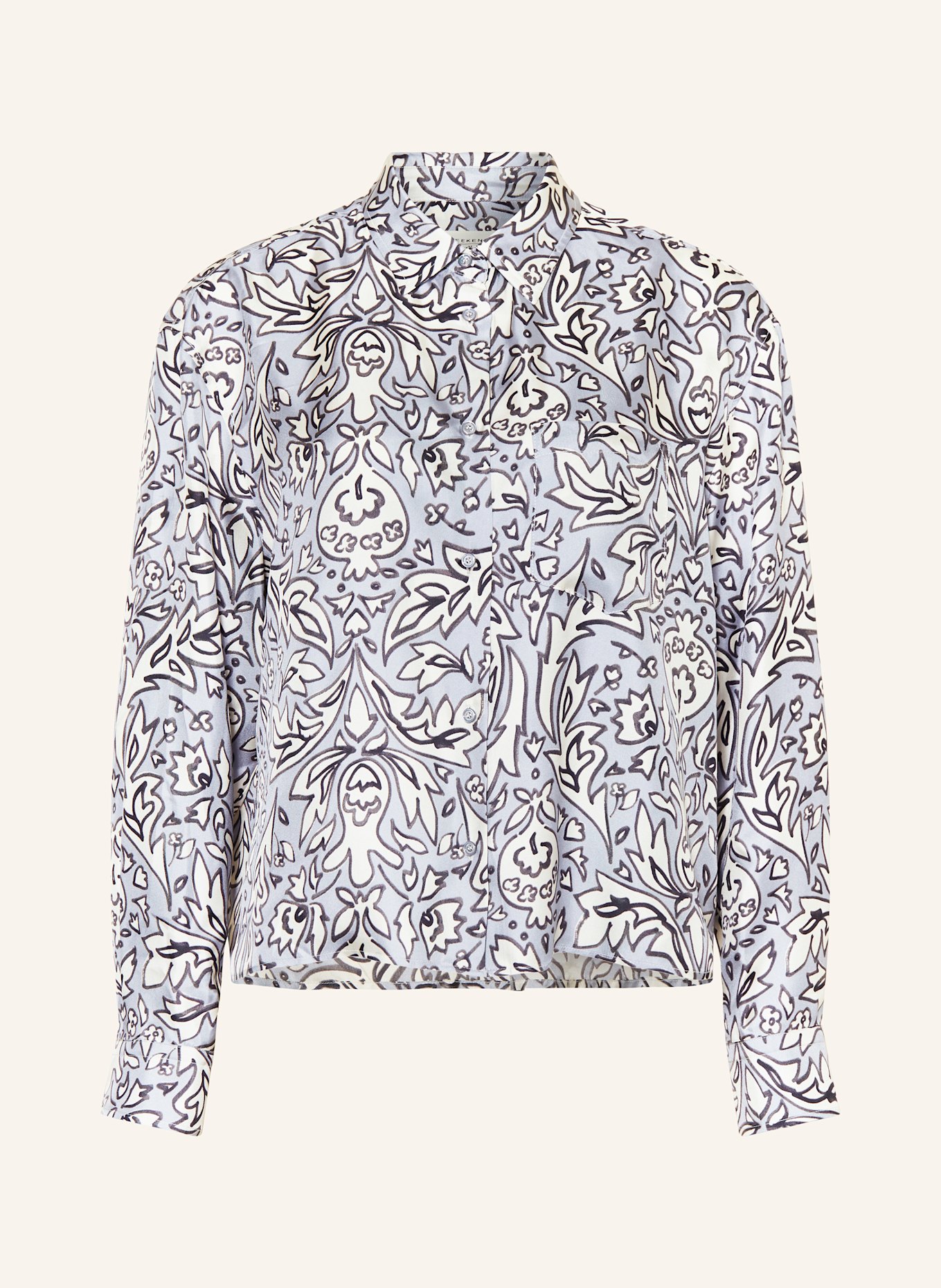 

Блузка-Рубашка из шелка Enfasi Weekend Max Mara, мультиколор