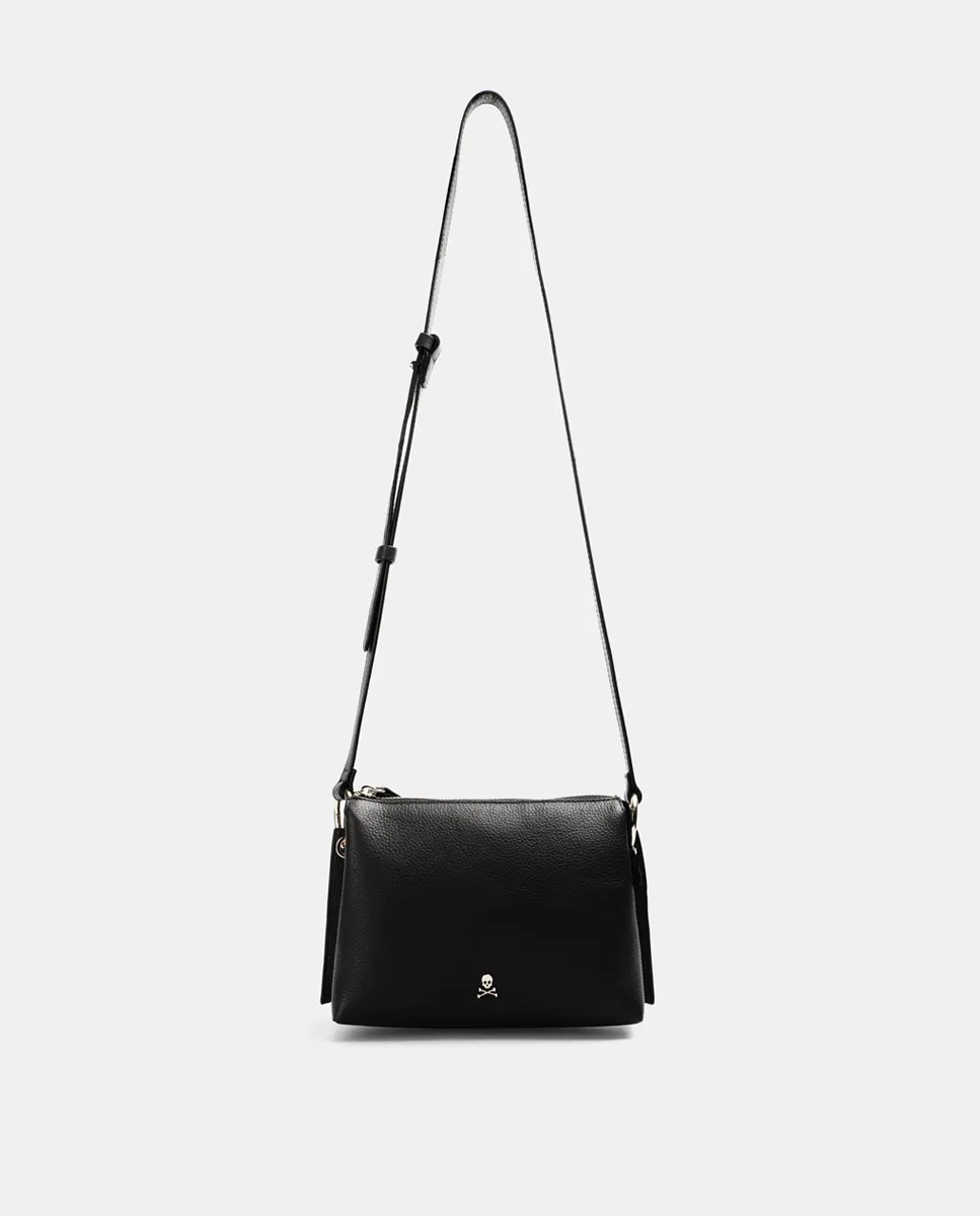 

Маленькая сумка через плечо CITY BAG черная Scalpers, черный