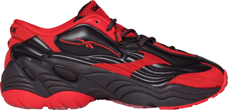

Кроссовки Kanghyuk x DMX Run 6 Modern 'Black Onyx Red', черный