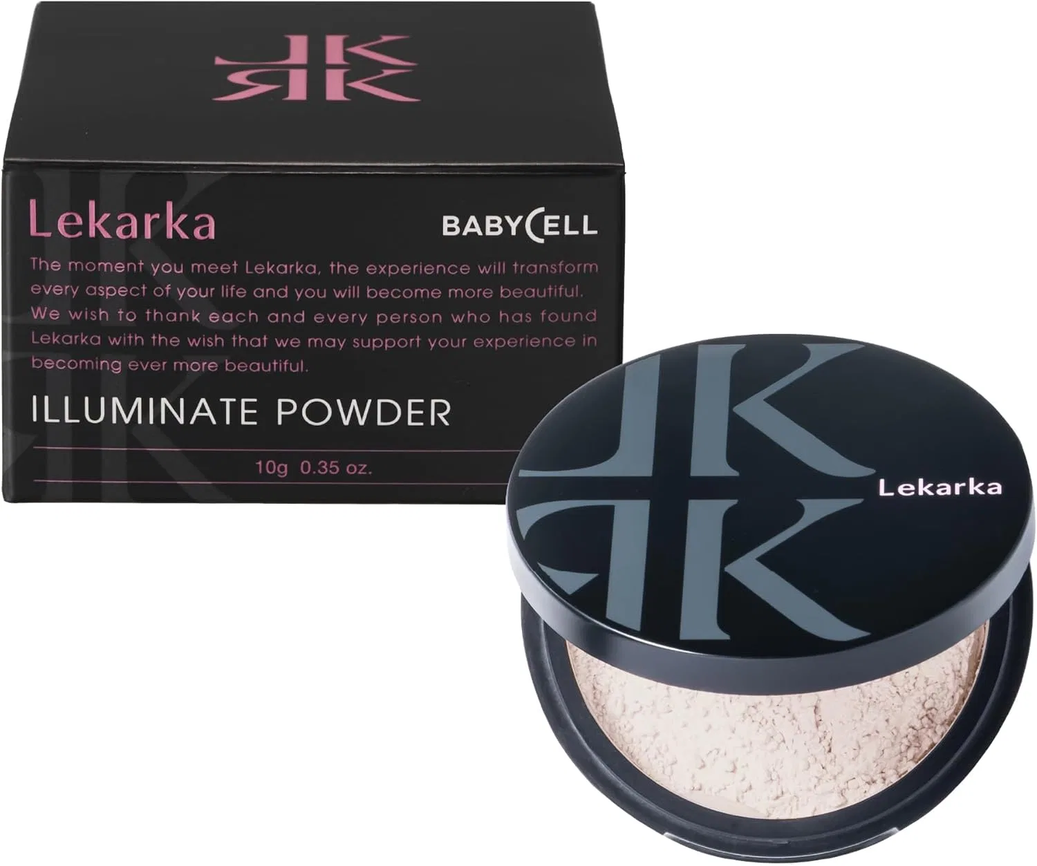Пудра рассыпчатая Lekarka Silky Pearl 10 г