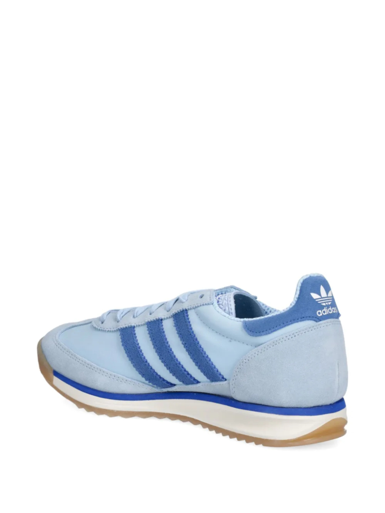 Кроссовки Adidas SL 72 на шнуровке, синий — фото 4