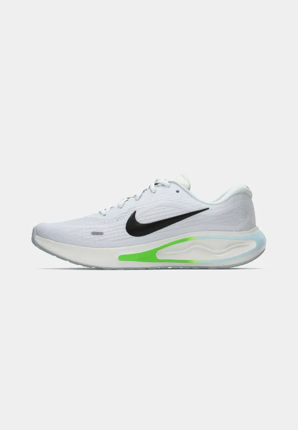 Кроссовки для бега по шоссе от компании journey run Nike Performance, White/Black/Green Strike/Glacier Blue/Pure Platinum-Coloured/Summit White — фото 2