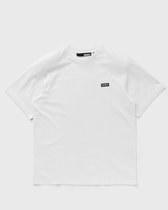 

Топ Rotate Birger Christensen Light Oversized T-Shirt, ярко-белый
