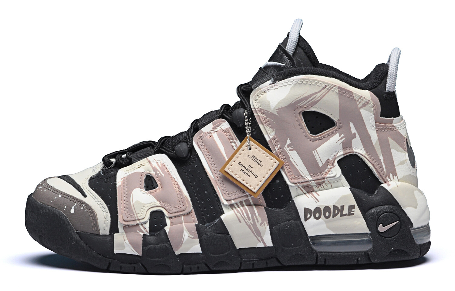 

Мужские баскетбольные кроссовки Air More Uptempo Vintage Mid-Top бежевого/коричневого цвета Nike, Коричневый, Мужские баскетбольные кроссовки Air More Uptempo Vintage Mid-Top бежевого/коричневого цвета Nike