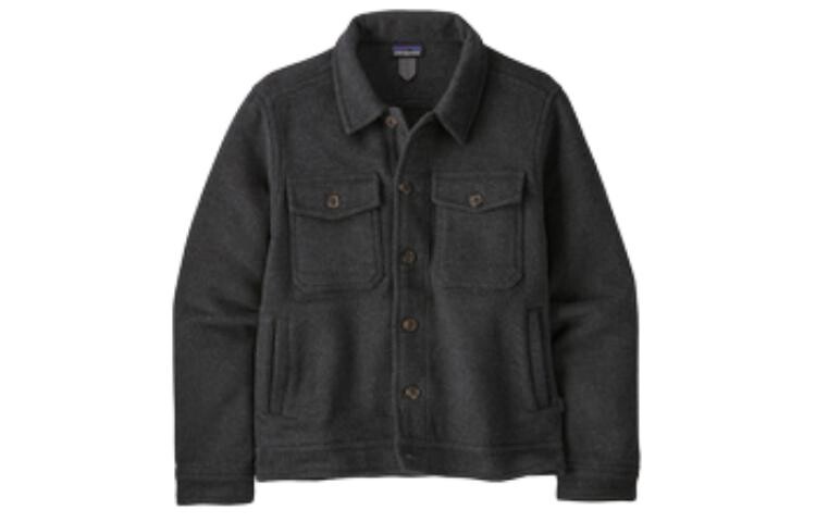 

Шерстяная куртка Trucker для мужчин Patagonia, цвет New Marine Blue/New Navy