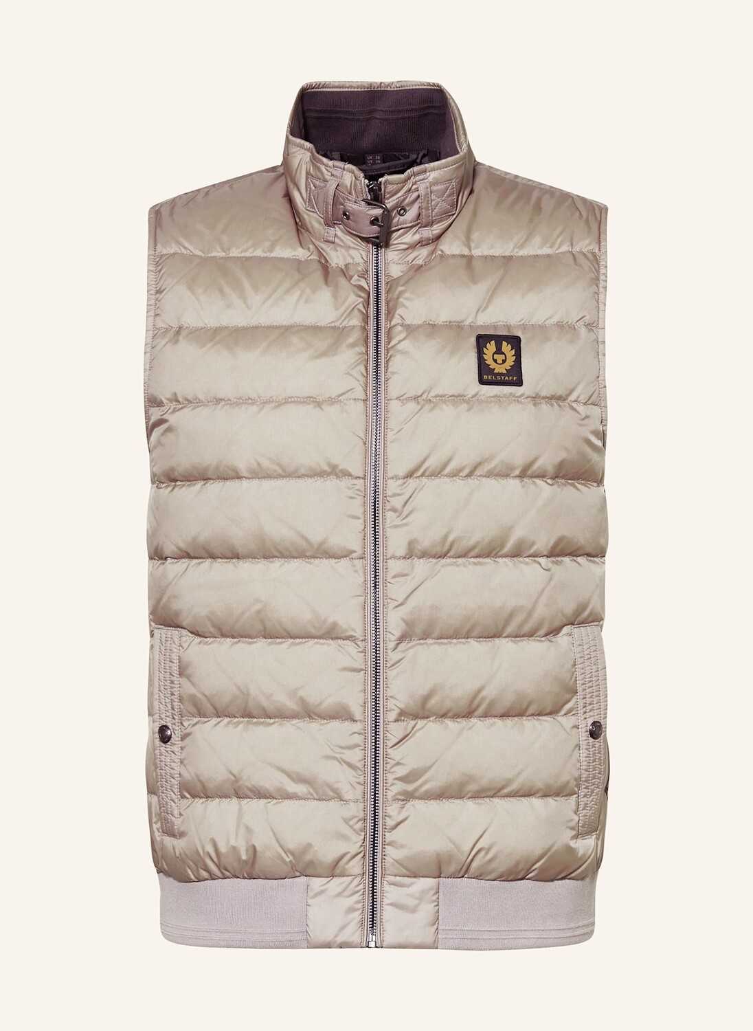 

Схема пухового жилета Belstaff, серый