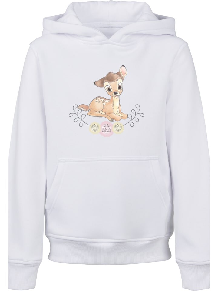 

Пуловер F4NT4STIC Disney Bambi Watercolour Wasserfarben, белый