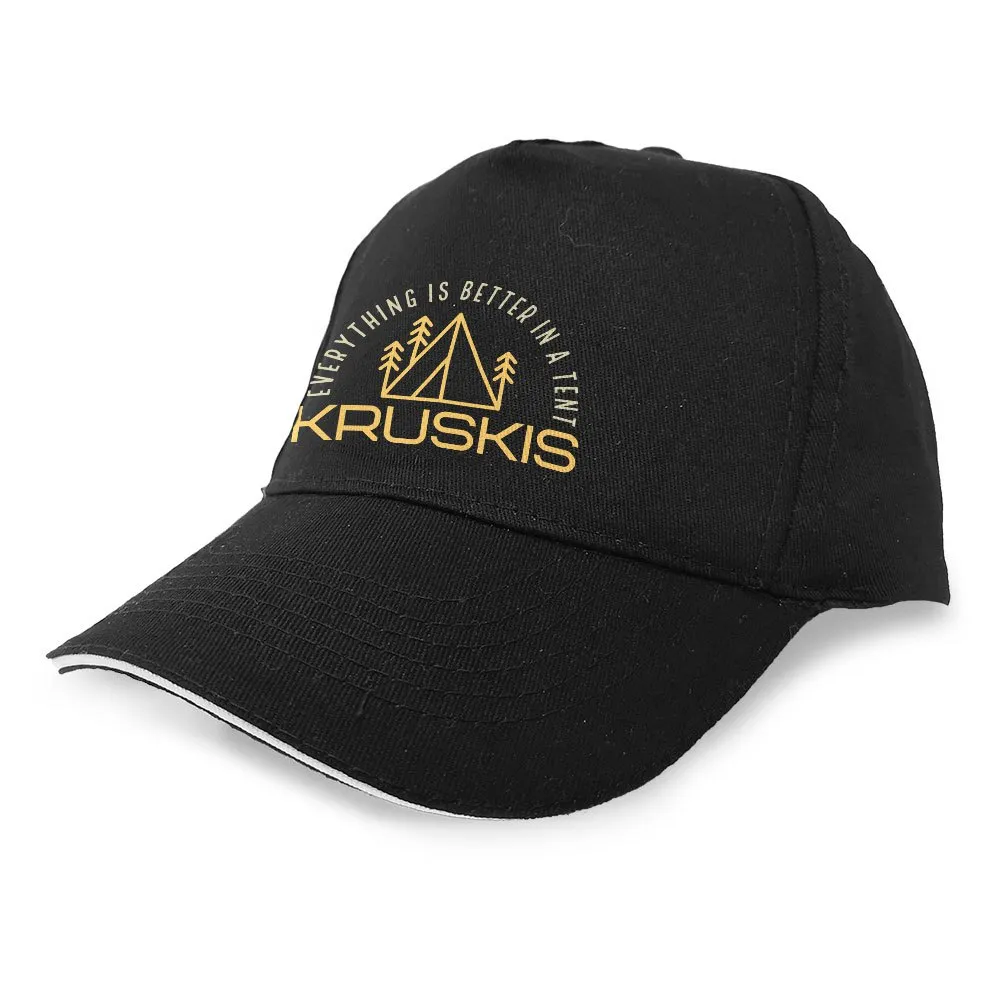 

Бейсболка Kruskis Everything Is Better, черный