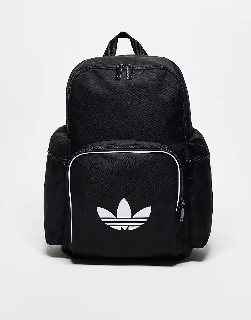 

Рюкзак Adicolor черного и белого цвета Adidas Originals, Черный, Рюкзак Adicolor черного и белого цвета Adidas Originals