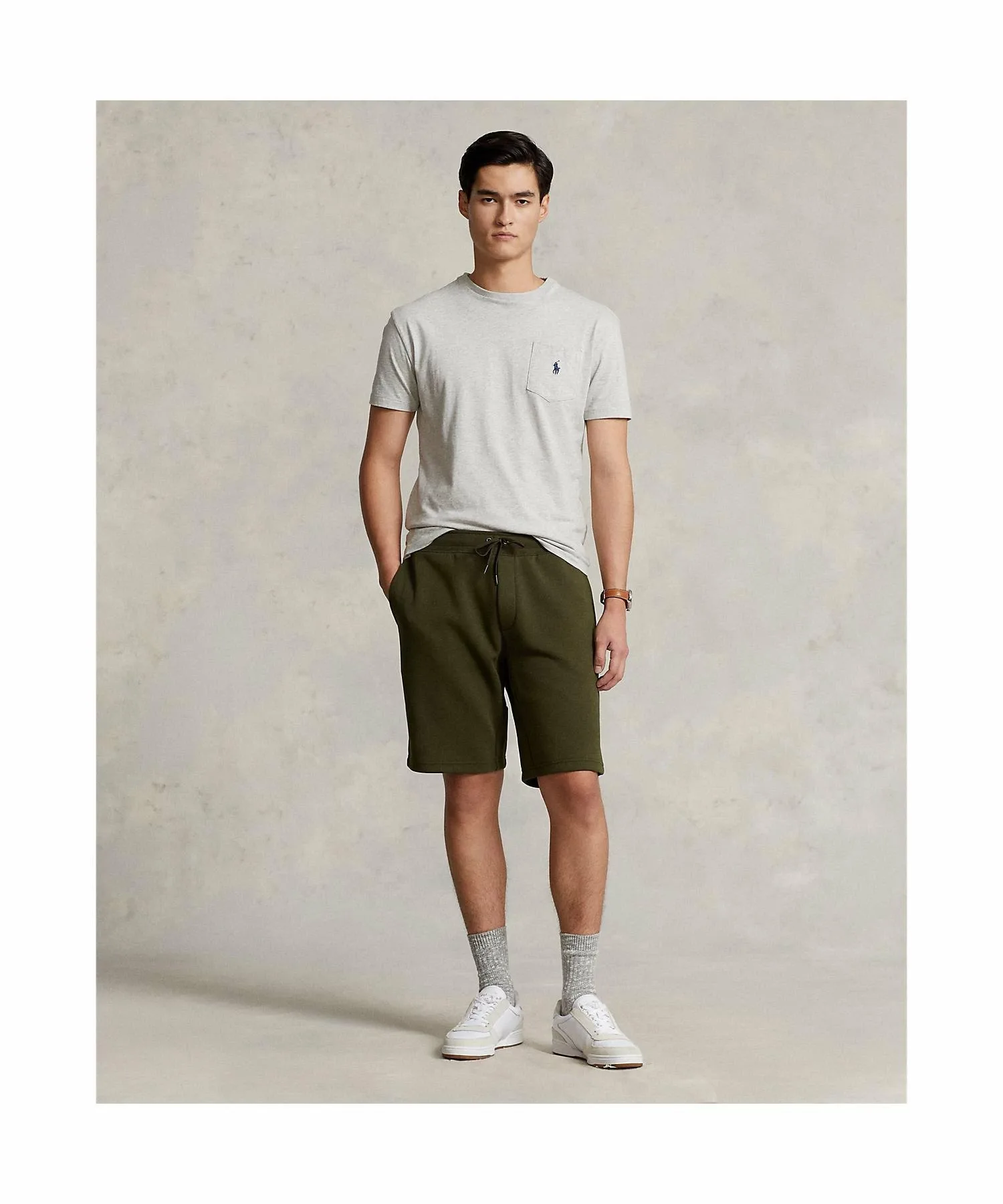 Шорты двойной вязки Polo Ralph Lauren, 301 Green