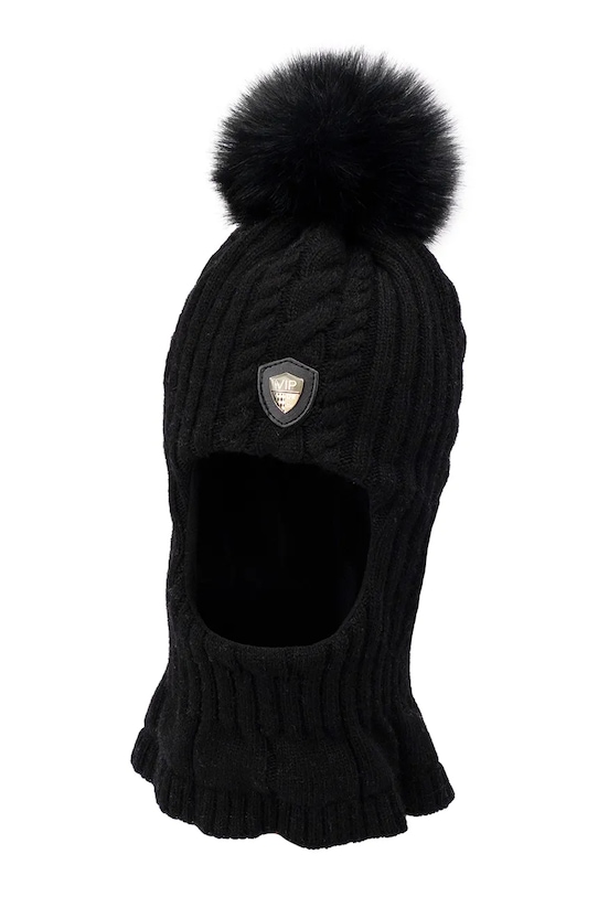 

Детская балаклава ESTERE II из смесовой шерсти Jamiks, черный