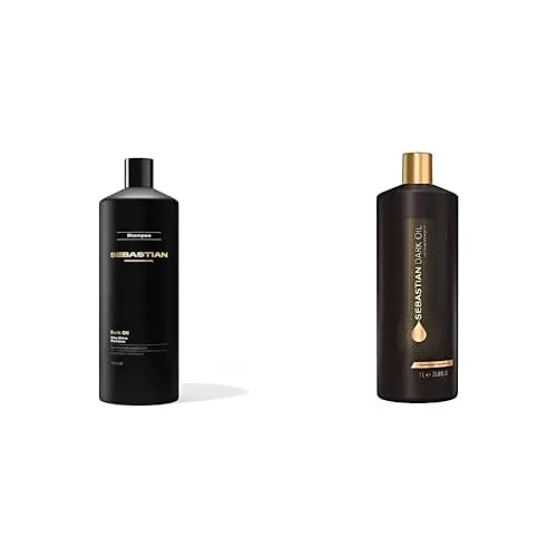 Шампунь Sebastian Professional Dark Oil Lightweight | 950 мл (1 шт.) Кондиционер Professional Dark Oil Smooth and Shine | 950 мл | Упаковка может отличаться