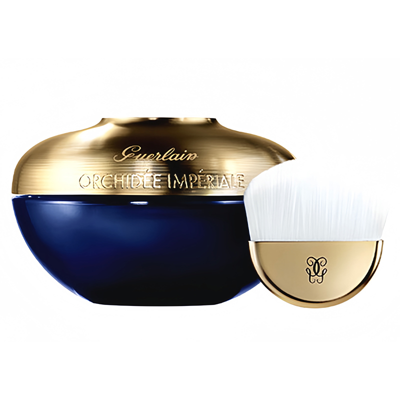 Jiaolan imperial court orchid zhineng revitalizes radiance успокаивающая стабилизирующая увлажняющая маска для лица 75ml GUERLAIN — фото 3