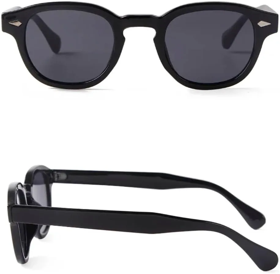 

Солнцезащитные очки с защитой UV400 | Желтые линзы, круглые заклепки | для женщин и мужчин, для занятий спортом на открытом воздухе и вождения DSVIGF, 15