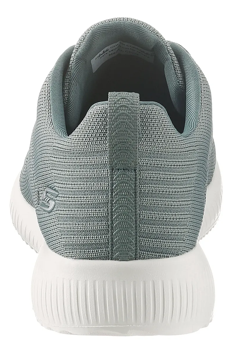 Кроссовки Skechers "Bobs Squad - Tough Talk", с узором Skech-Knit, повседневная обувь, полуботинки и туфли на шнуровке, зеленый — фото 2