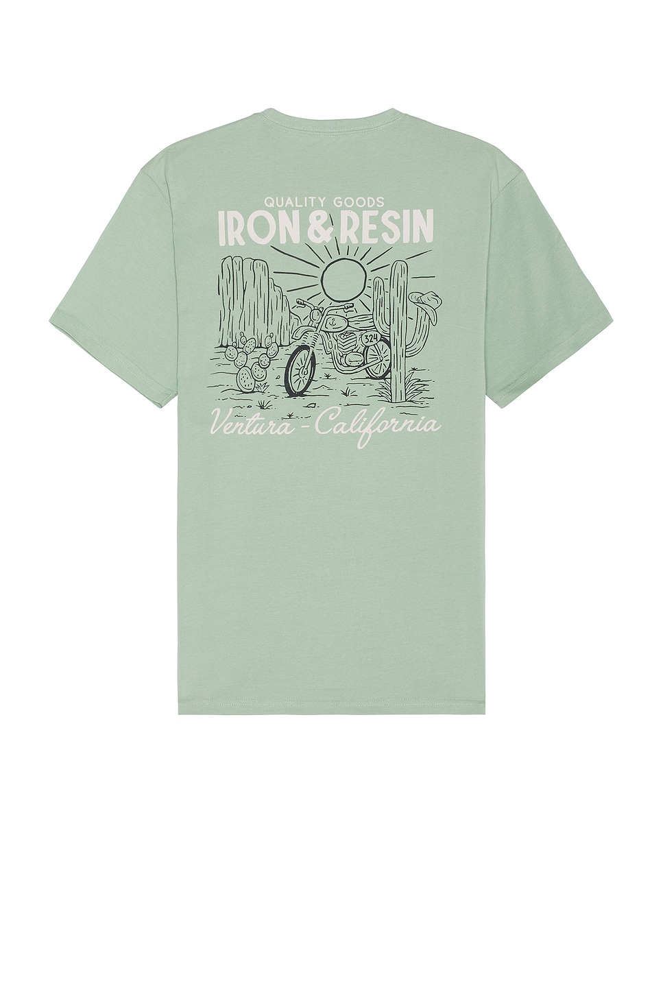 

Футболка «пустыня мечты» Iron & Resin, зеленый