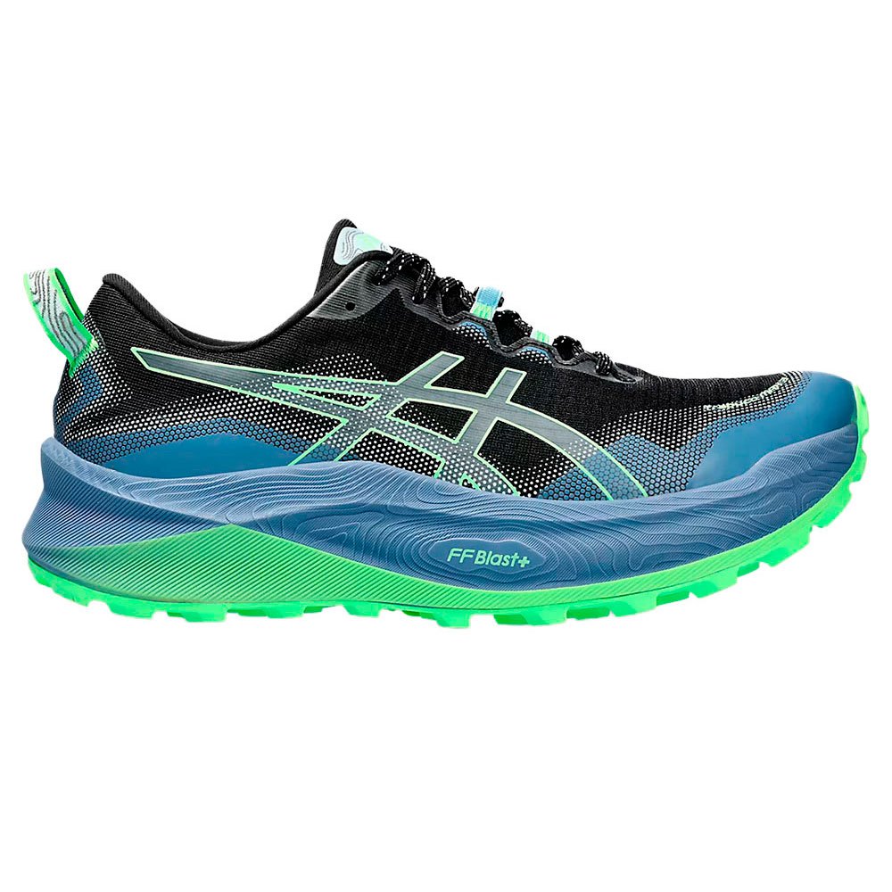 

Кроссовки Asics Trabuco Max 3 Trail, черный, Зеленый;черный, Кроссовки Asics Trabuco Max 3 Trail, черный