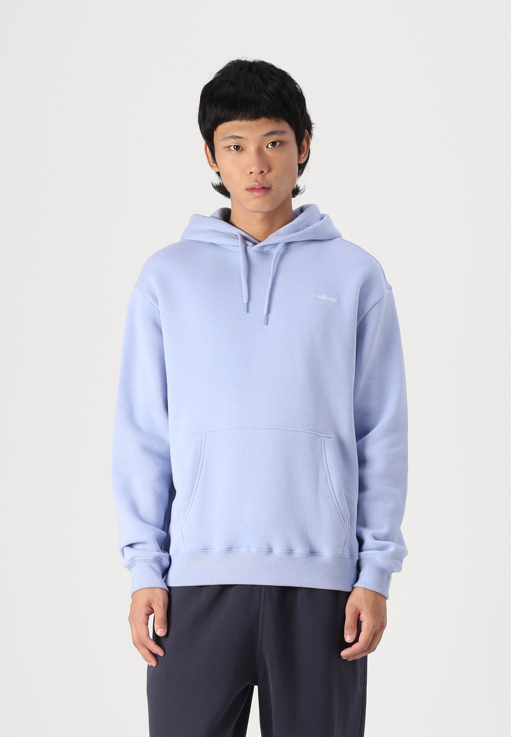

Толстовка с капюшоном WEBEX RELAXED LOGO Hollister Co., синий