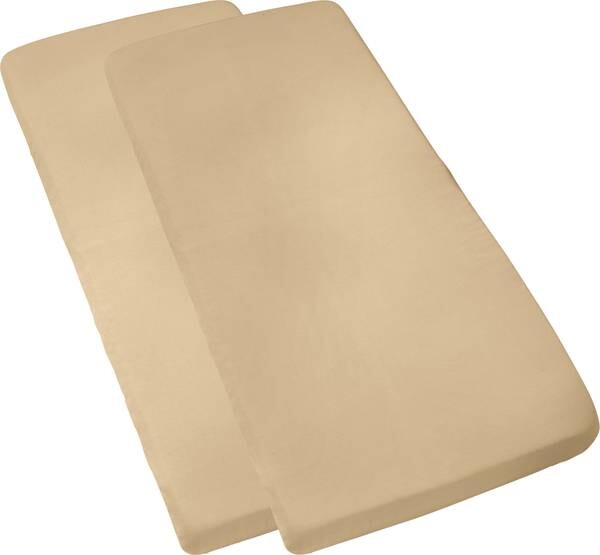 

Простынь на подгонке Erwin Müller 2er-Pack 209147, 40x1x90 см, бежевый