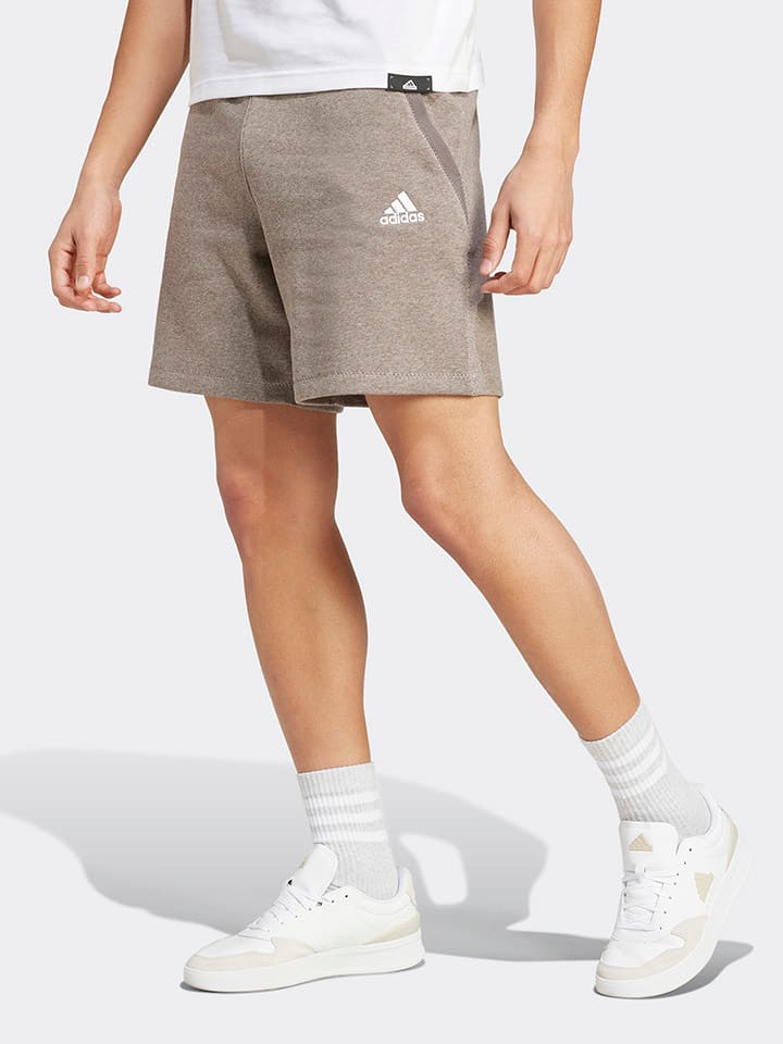 

Тканевые шорты adidas, серо-коричневый