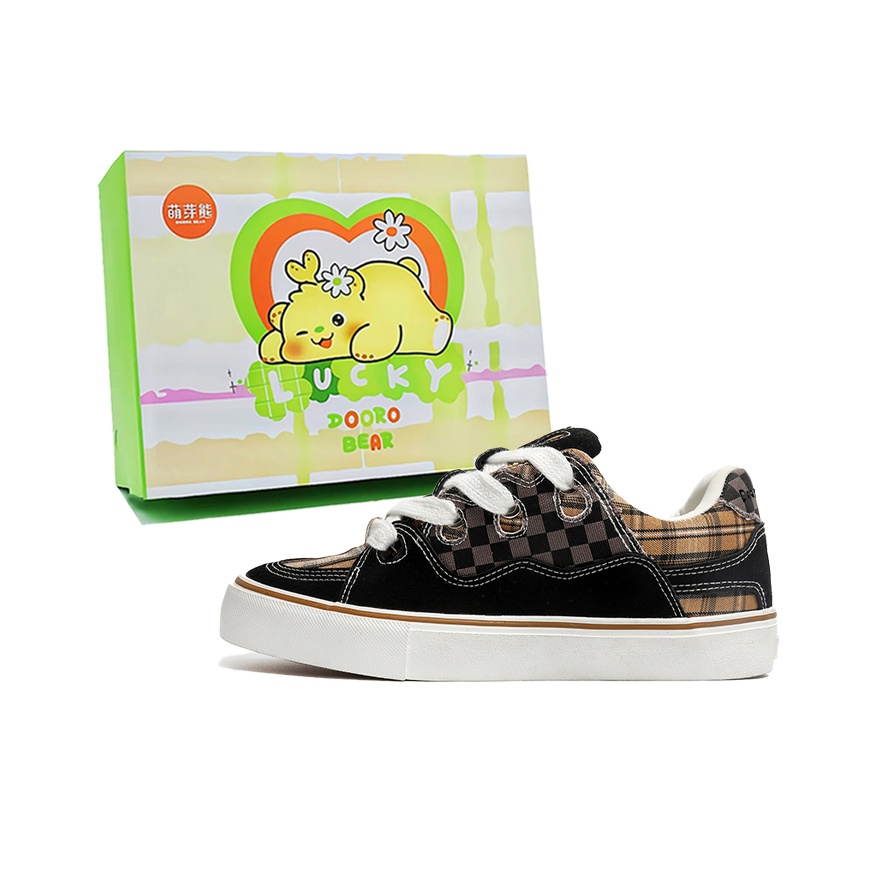 

Budding Bear Устойчивые к истиранию дышащие нескользящие низкие скейтбордские ботинки для увеличения роста унисекс черно-коричневые, цвет Black Brown