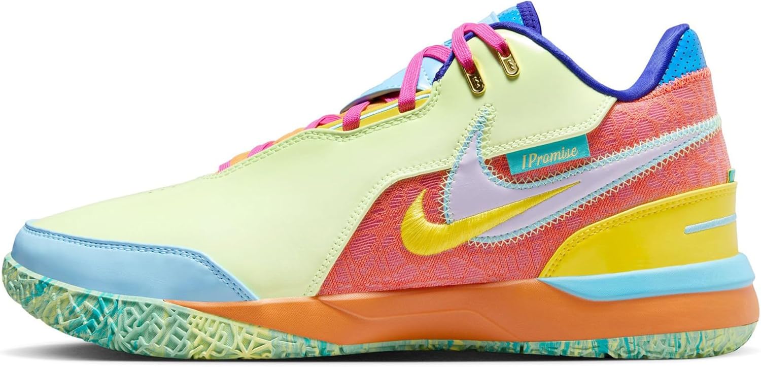 Мужские кроссовки Nike Lebron 20, синий/фиолетовый/розовый
