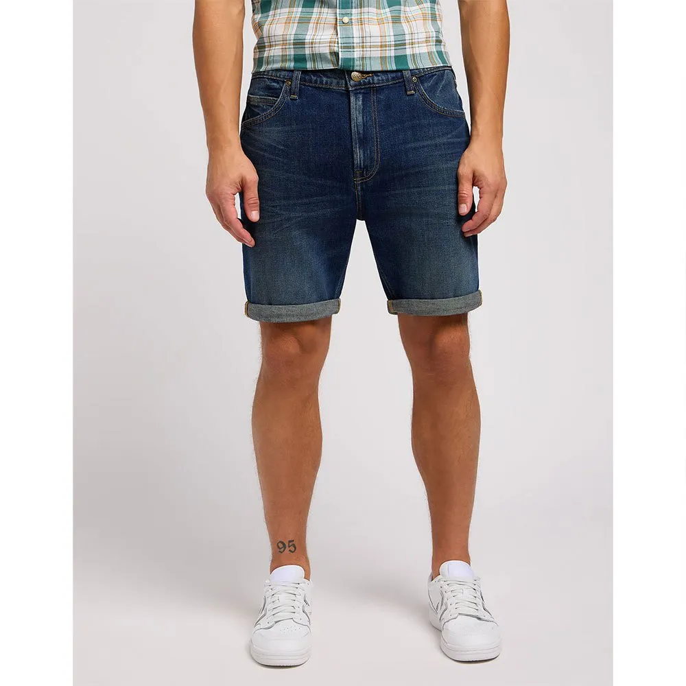 

Шорты Lee Rider Slim Fit denim, синий