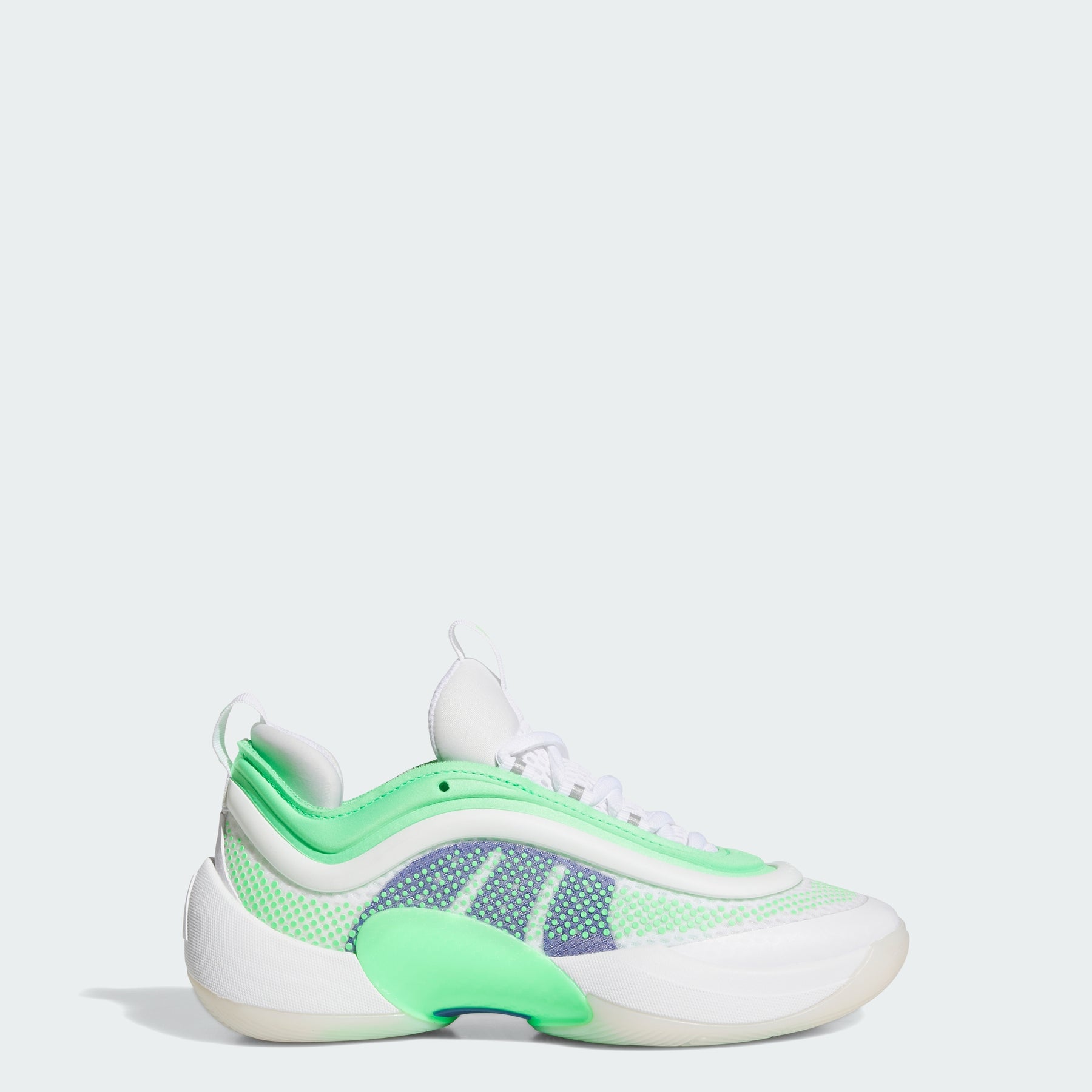 

Кроссовки D.O.N. issue 6 kids Adidas, cloud white/screaming green/lucid bl