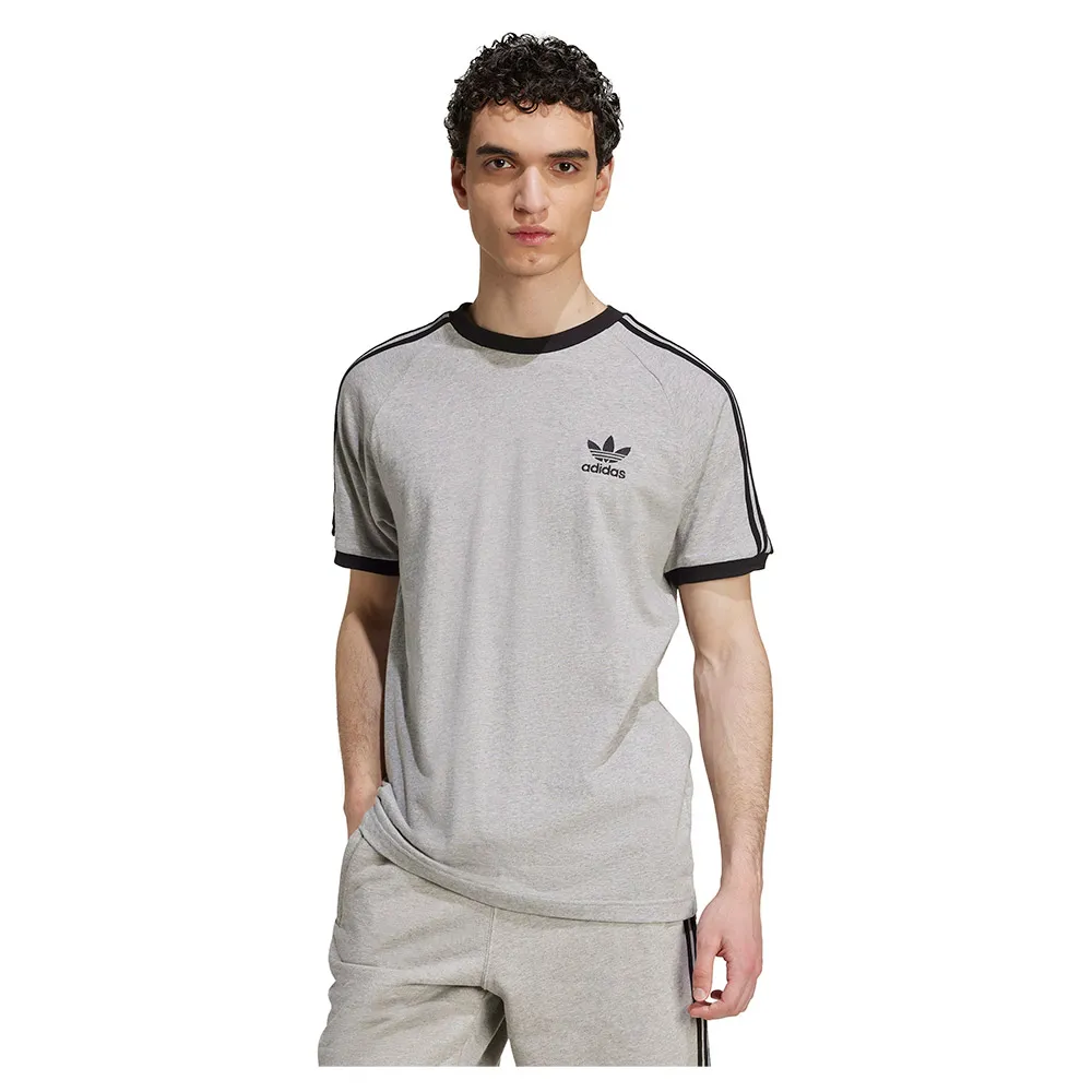 

Футболка с коротким рукавом adidas Originals Adicolor Classics 3 Stripes, серый
