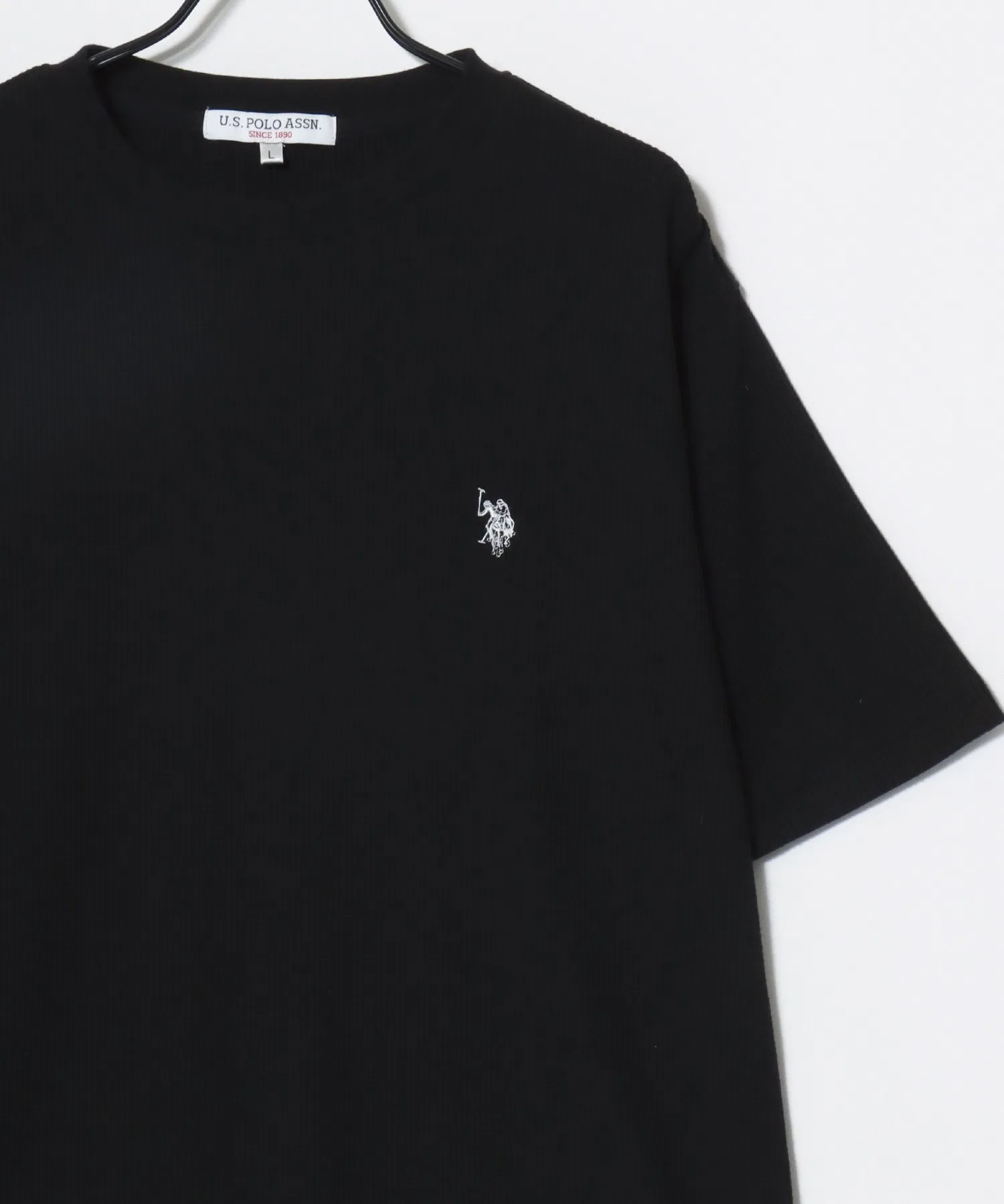 Унисекс футболка U.S. POLO ASSN. с логотипом — фото 3