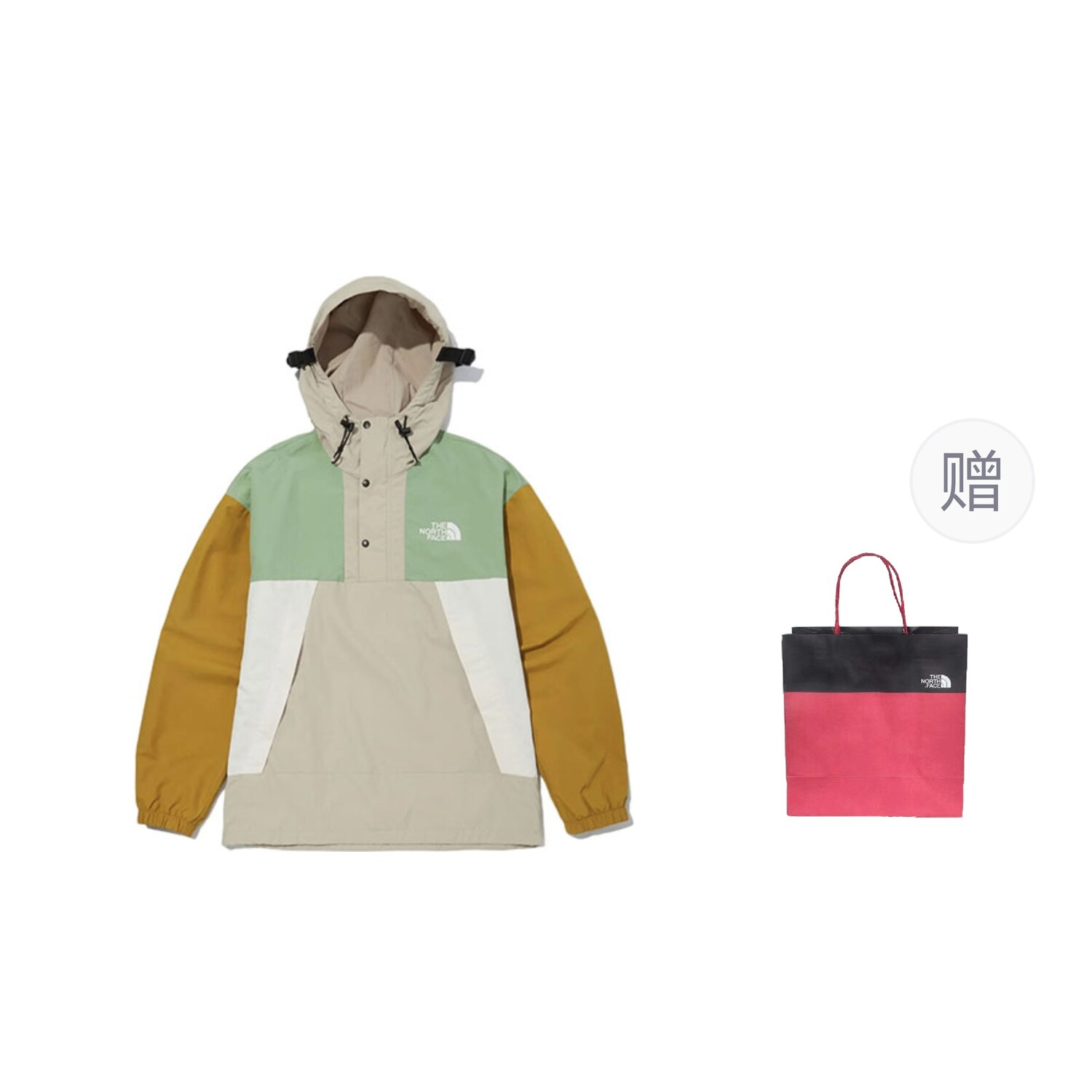 

Куртка унисекс хаки The North Face