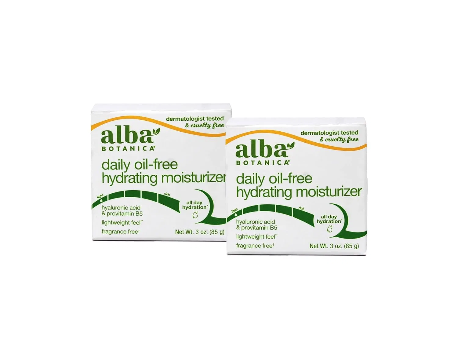 Безмасляный увлажняющий крем Alba Botanica Hawaiian Aloe & Green Tea, 85 г Alba Botanica