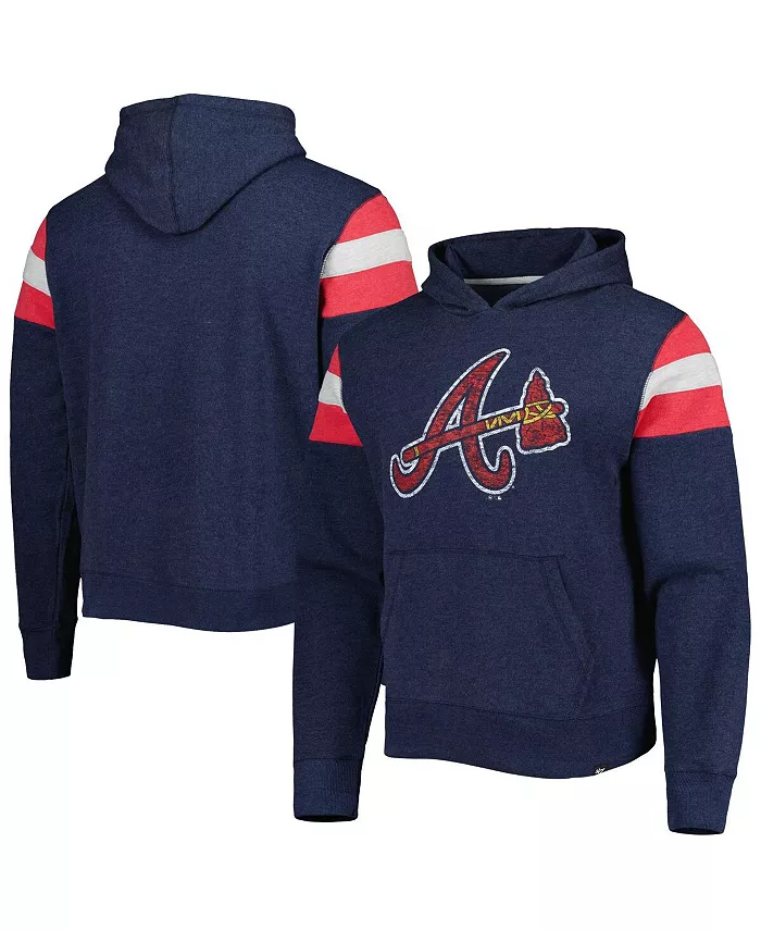 

Мужской синий худи Premier Nico Atlanta Braves '47 Brand