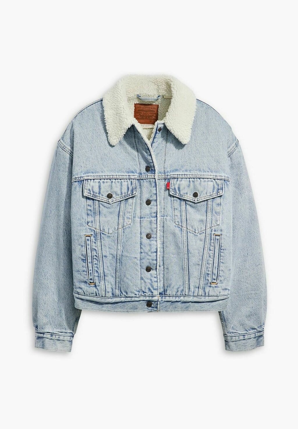 Джинсовая куртка TRUCKER Levi's, синий деним — фото 4
