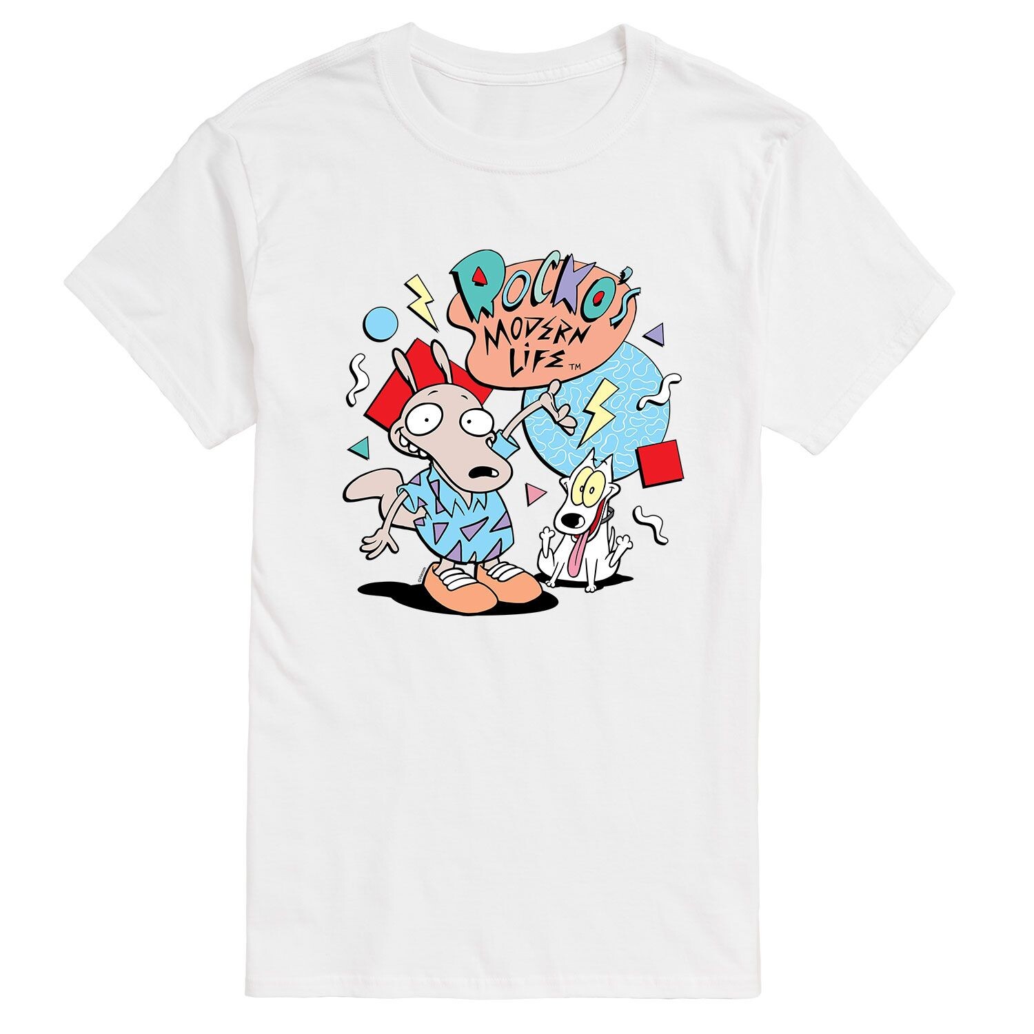 

Футболка Big & Tall Rockos Modern Life Spunky с рисунком License