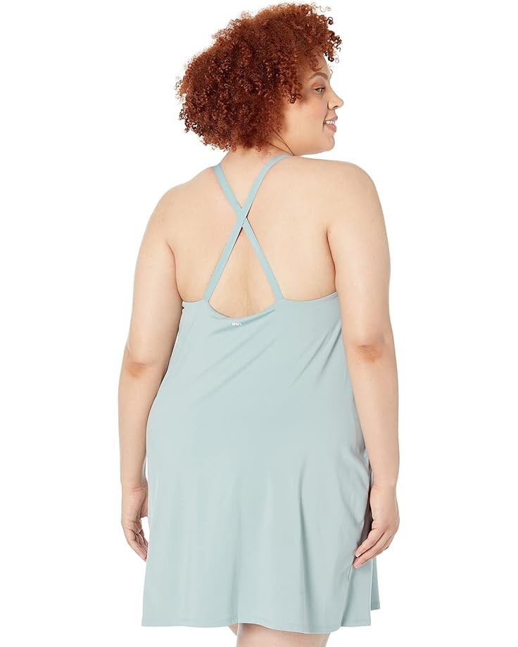 

Платье Madewell Plus MWL Flex Fitness Dress, цвет Blue Horizon