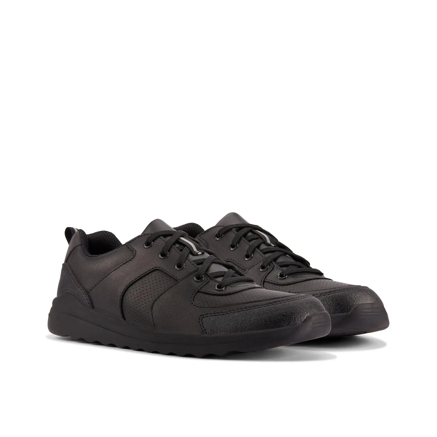 Кроссовки Clarks Daze Loop 2 для девочек, кожаные, черные — фото 4