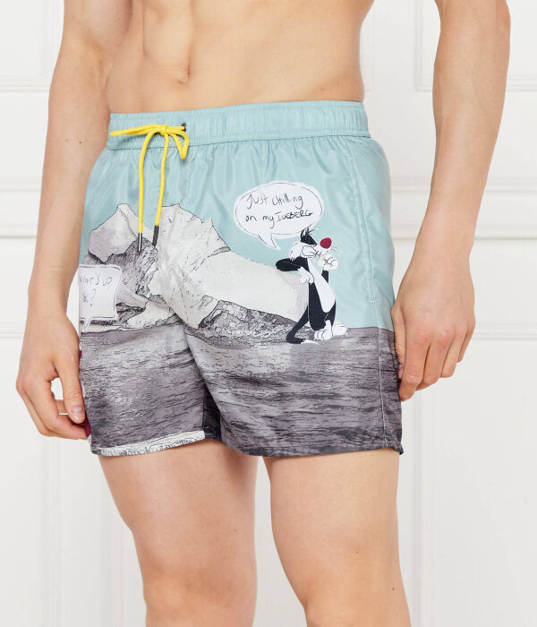 

Шорты для плавания Iceberg x Looney Tunes Regular fit Iceberg, голубой