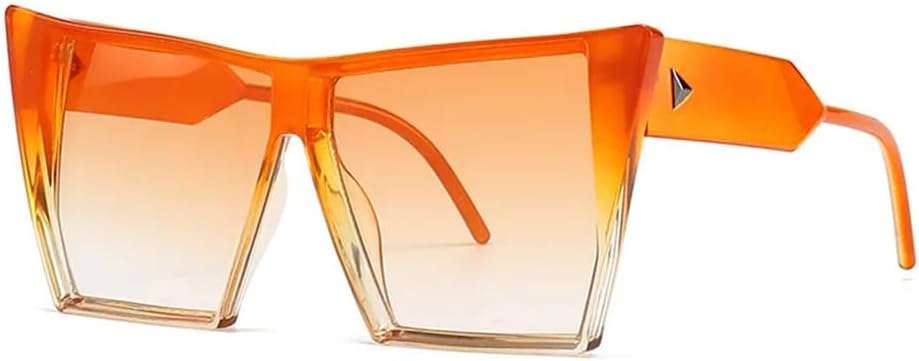 

Большие женские солнцезащитные очки с градиентным переходом цвета, мужские солнцезащитные очки с защитой от УФ-излучения UV400, солнцезащитные очки с заклепками VFDHN, 3